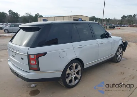 2017 Land Rover Range Rover 5.0L V8 Supercharged из США, поврежденный, VIN SALGS2FE5HA338001